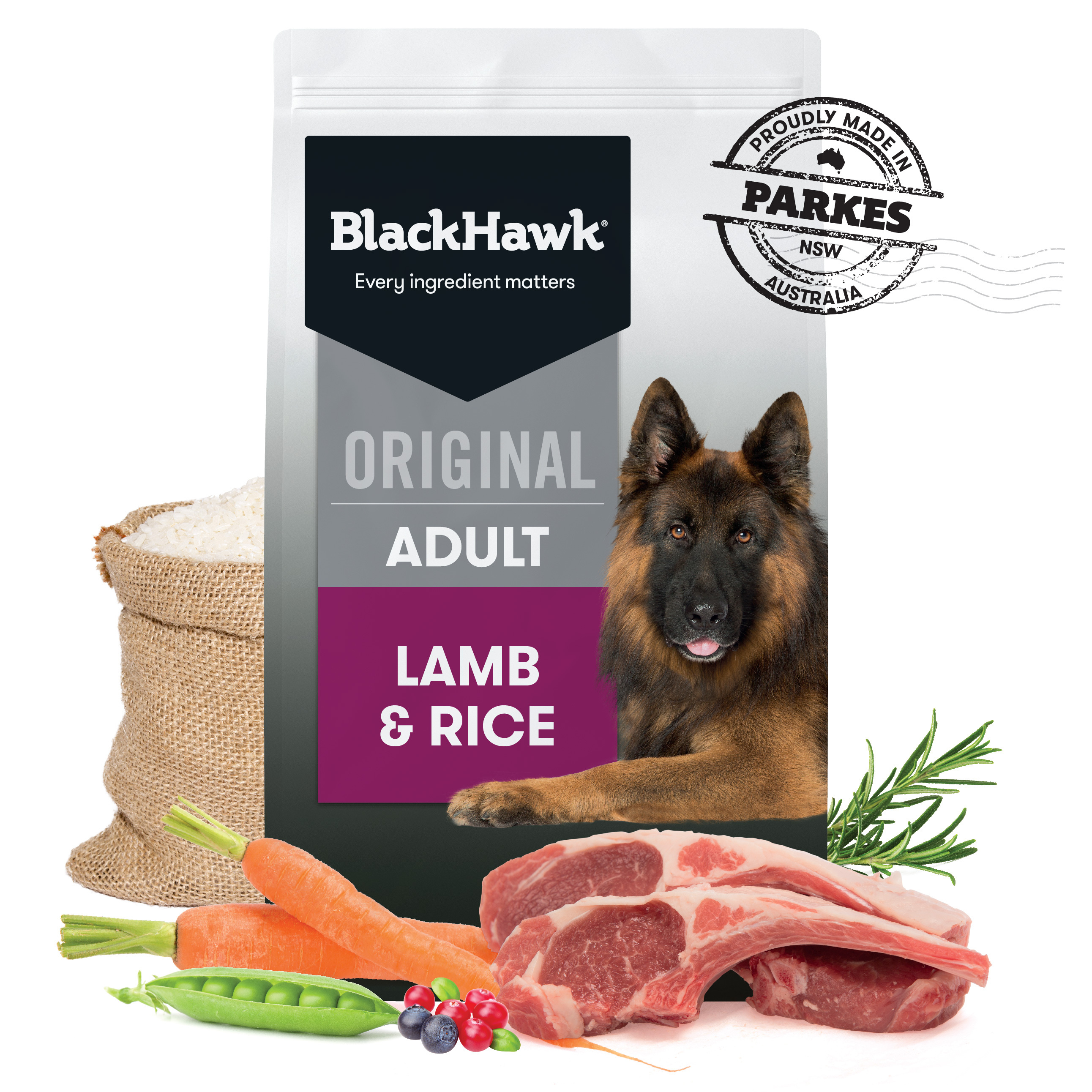 Black Hawk Adult Lamb & Rice