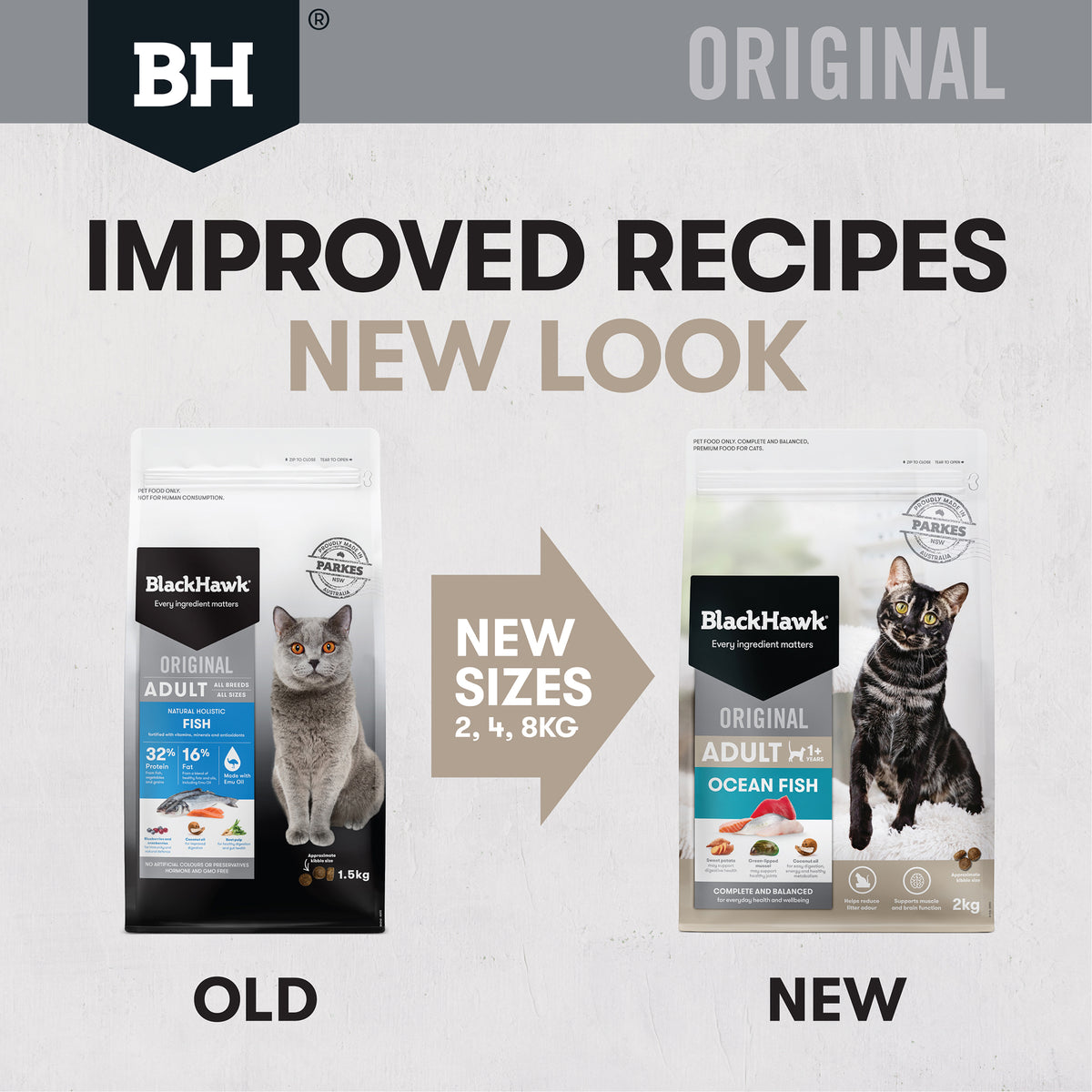 Black Hawk Original Cat Ocean Fish