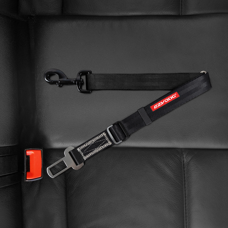 EzyDog Click Adjustable Seat Belt Attachment - Black (Special Order)