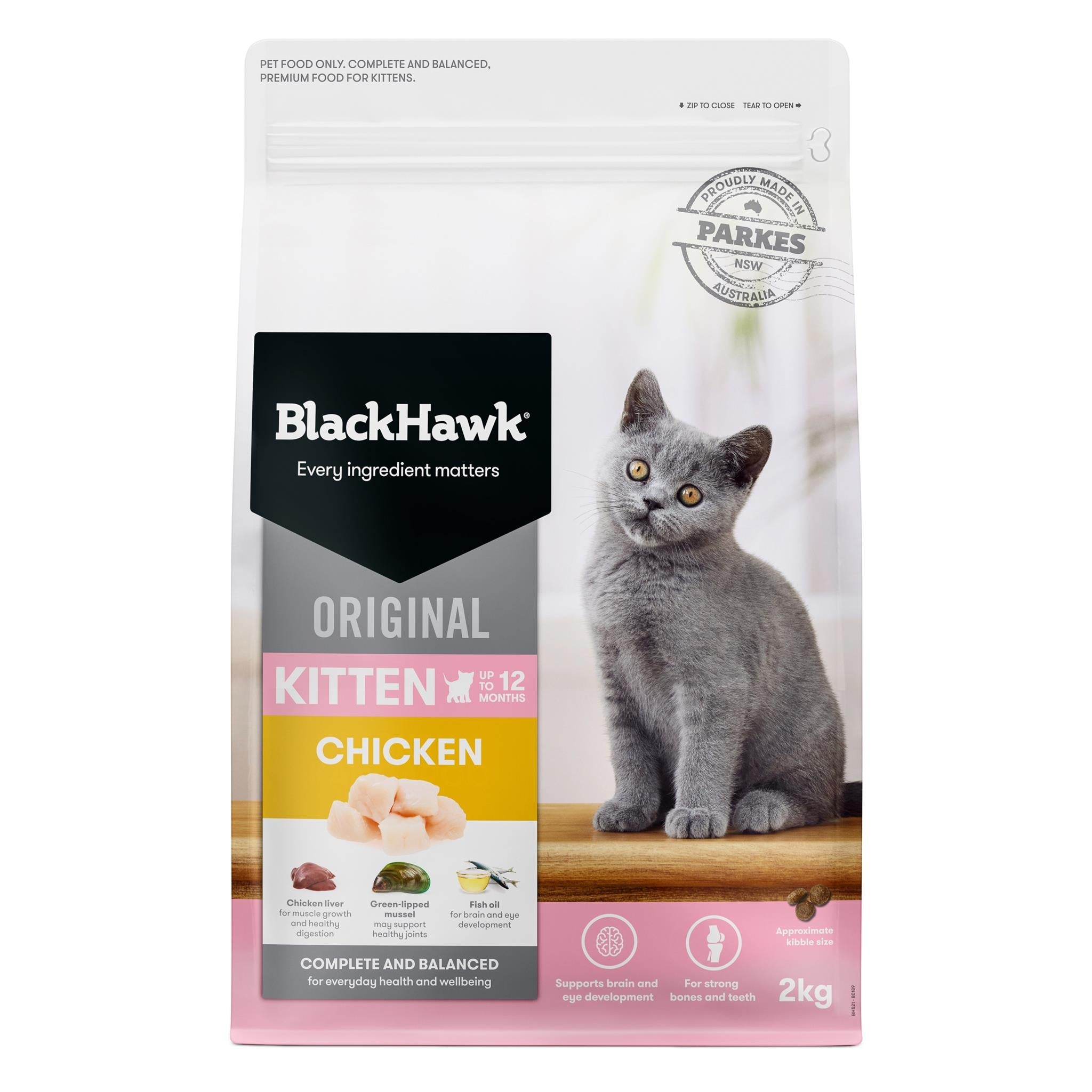 Black Hawk Original Kitten Chicken - Doubtless Bay Pet Resort