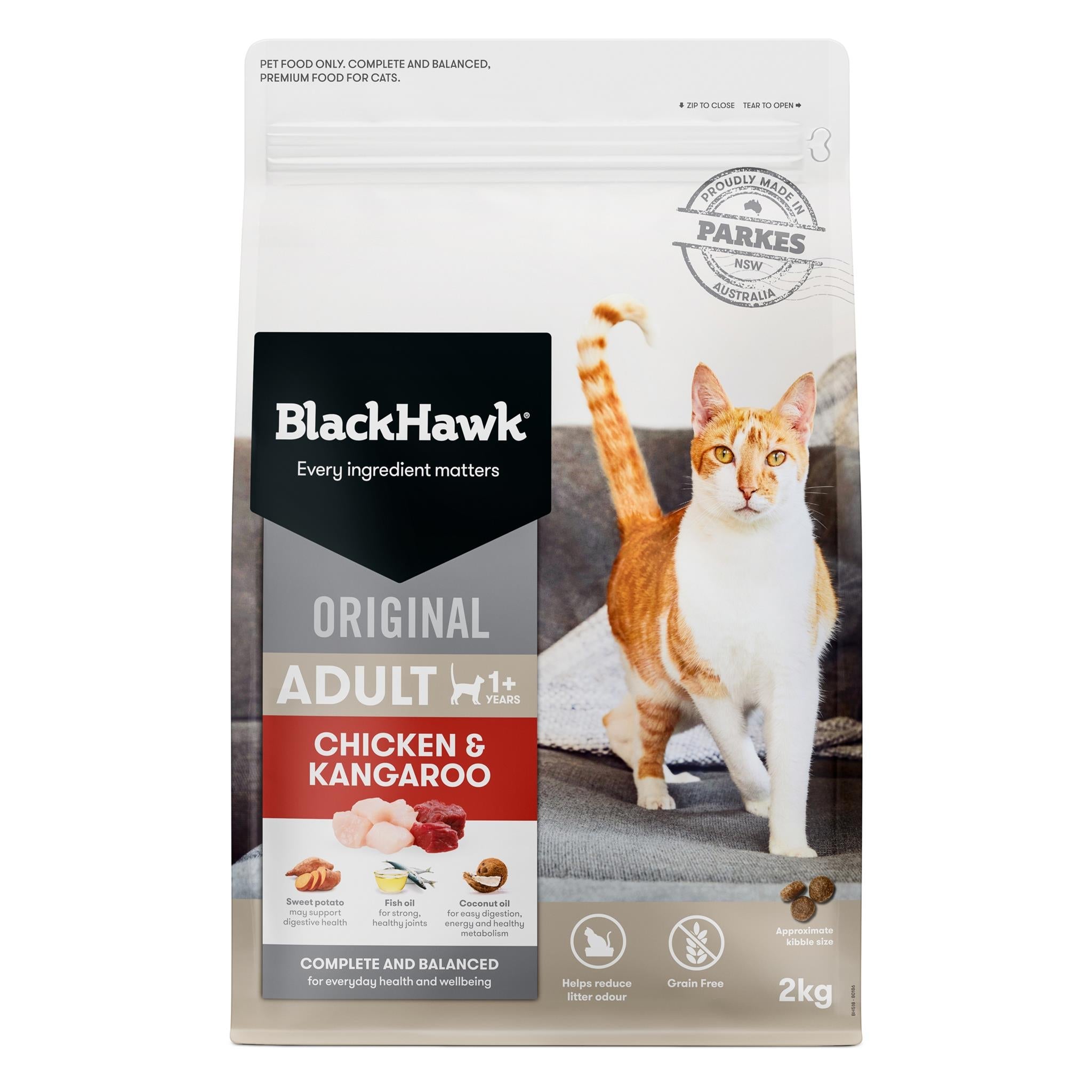 Black Hawk Original Cat Chicken Kangaroo - Doubtless Bay Pet Resort