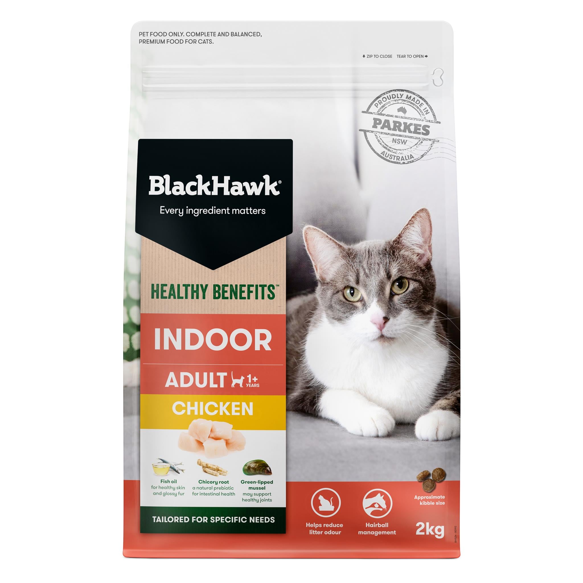 Black Hawk HB Cat Indoor Chicken - Doubtless Bay Pet Resort