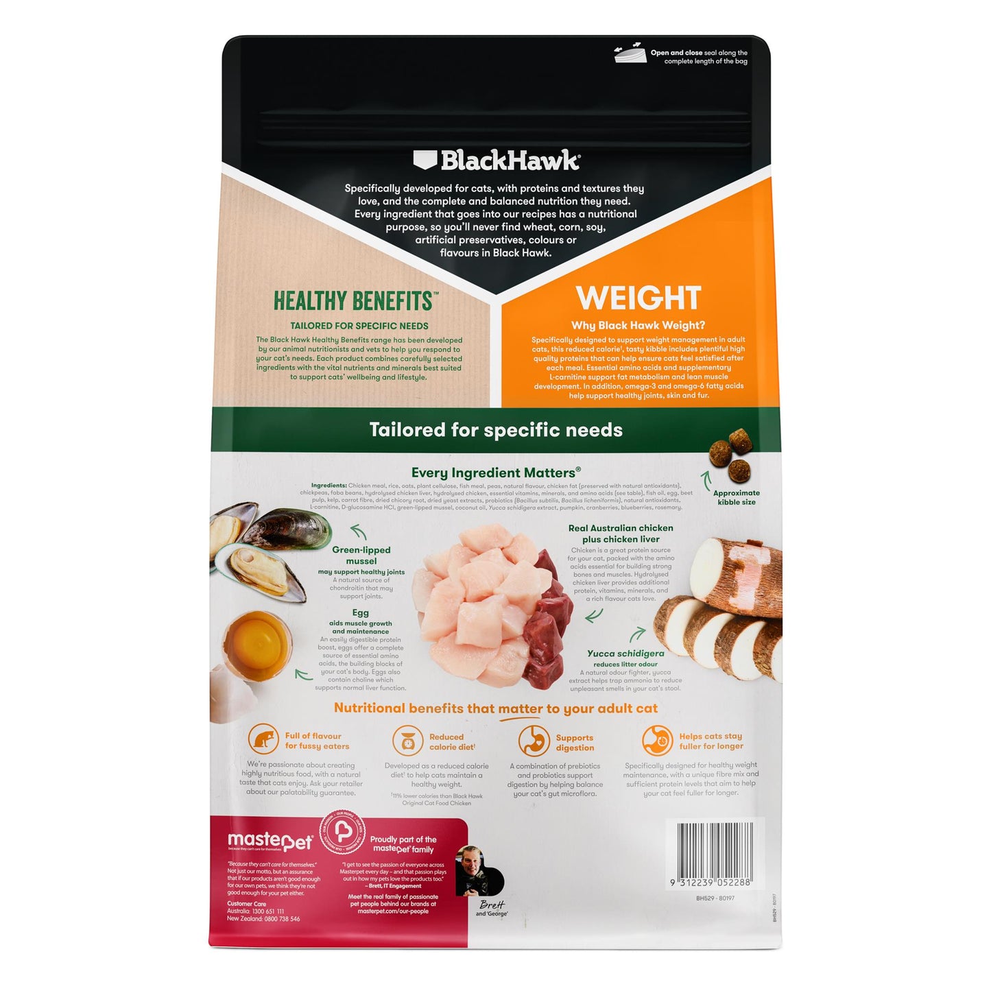 Black Hawk HB Cat Weight Chicken - Doubtless Bay Pet Resort