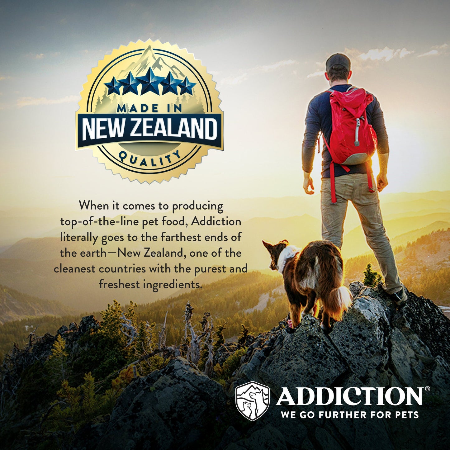 Addiction Country Chicken & Apricot Dinner - New Zealand Chicken - Doubtless Bay Pet Resort