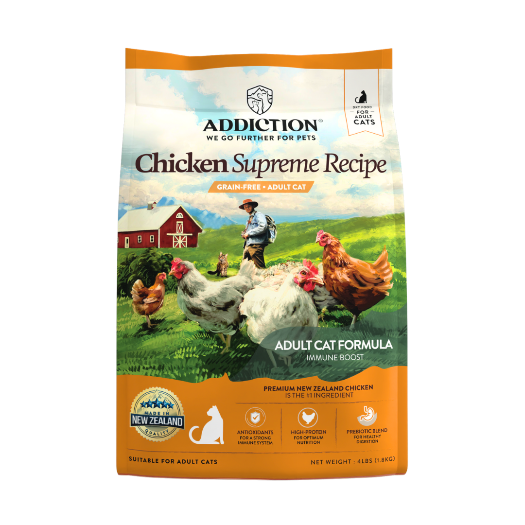 Chicken Supreme Adult Cat, Complete & Balanced, Immune Boost Dry Cat Food