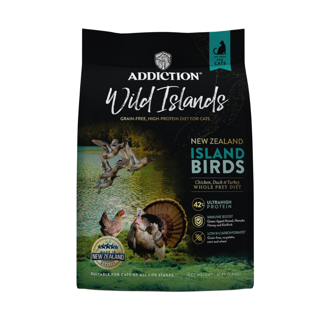 Addiction Wild Islands Island Birds Chicken, Duck & Turkey High Protein Dry Cat Food