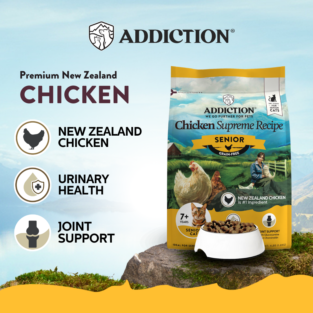 Chicken Supreme Senior Cat recipe benefits