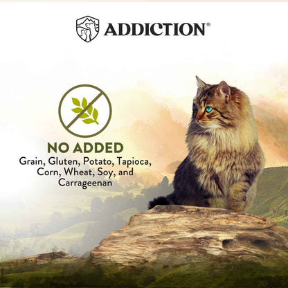 Addiction Wild Islands Highland Meats Lamb & Beef Grain-Free Canned Cat Food 185g