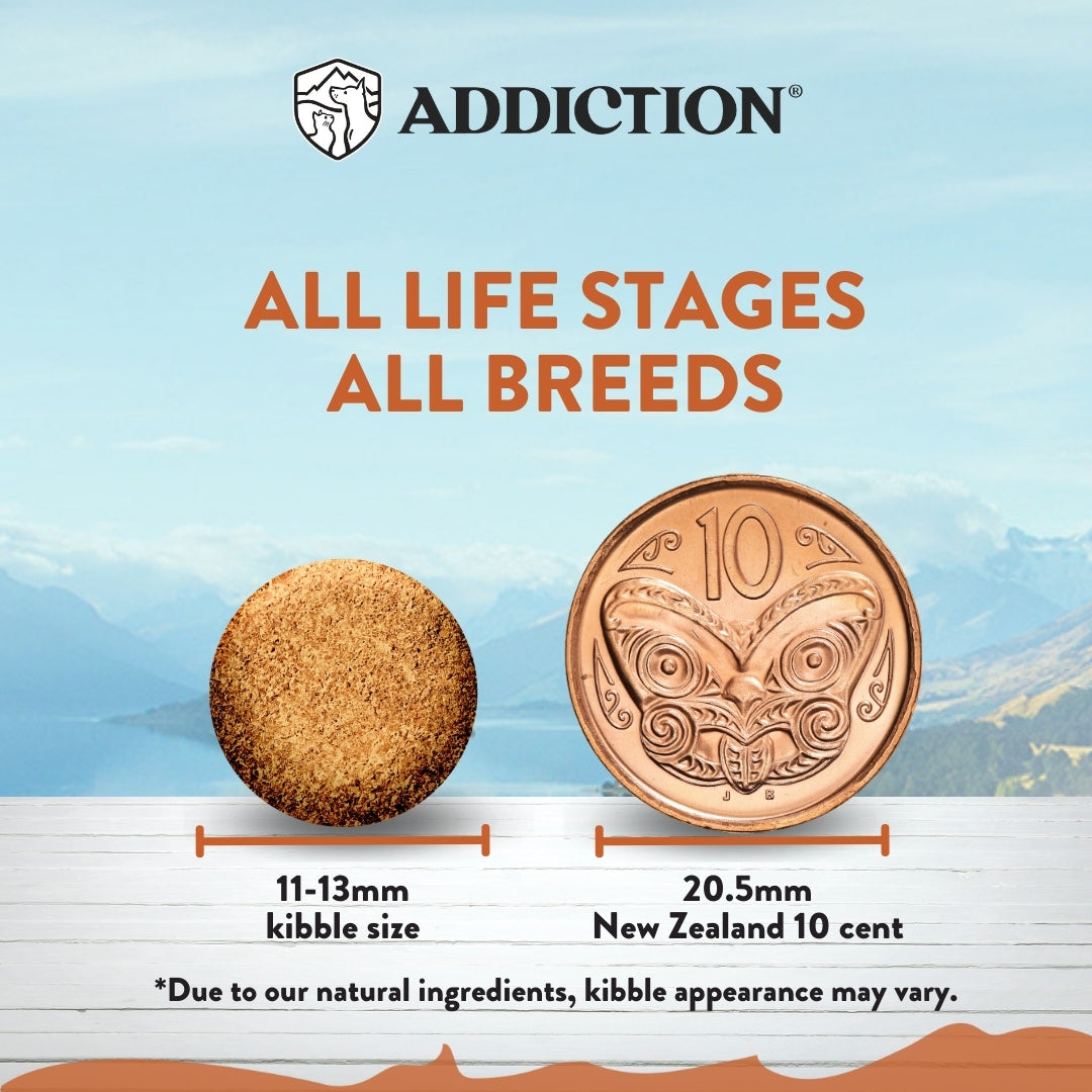 Addiction Wild Kangaroo & Apples, Sensitive Care, Novel Protein Dry Dog Food