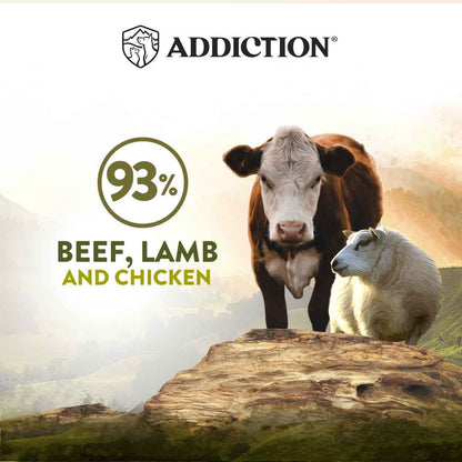 Addiction Wild Islands Highland Meats Lamb & Beef Grain-Free Canned Cat Food 185g