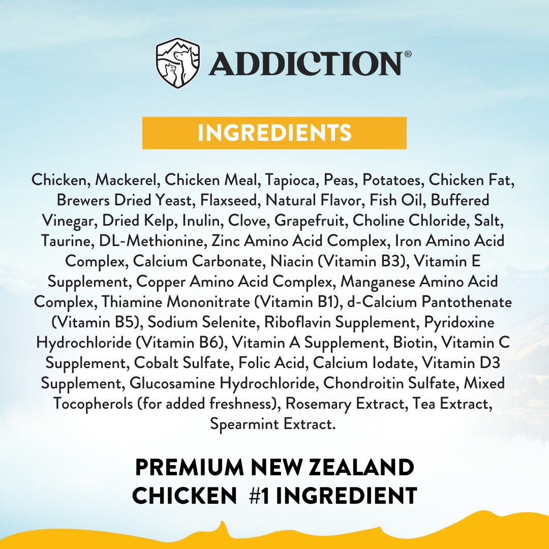 Chicken Supreme Senior Cat ingredients