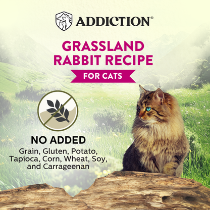 Addiction Wild Islands Grassland Rabbit Grain-Free Canned Cat Food 85g