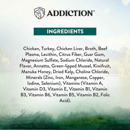 Addiction Wild Islands Island Birds Chicken & Turkey Canned Cat Food 185g