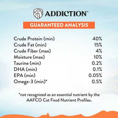 Addiction Chicken Supreme Kitten guaranteed analysis