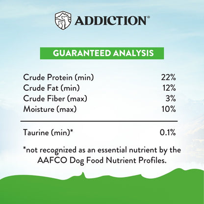 Addiction Le Lamb, Complete & Balanced, Digestive Health Dry Dog Food