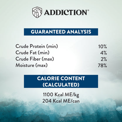 Addiction Wild Islands Pacific Catch Ocean Fish & Salmon Grain-Free Canned Cat Food 185g