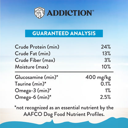 Addiction Salmon Bleu, Complete & Balanced, Skin & Coat Dry Dog Food