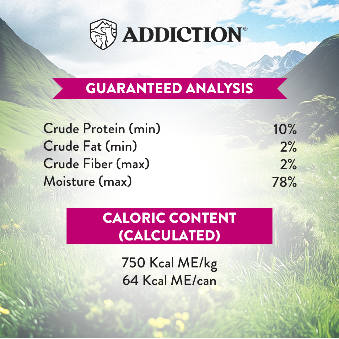 Addiction Wild Islands Grassland Rabbit Grain-Free Canned Cat Food 85g