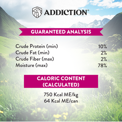 Addiction Wild Islands Grassland Rabbit Grain-Free Canned Cat Food 85g