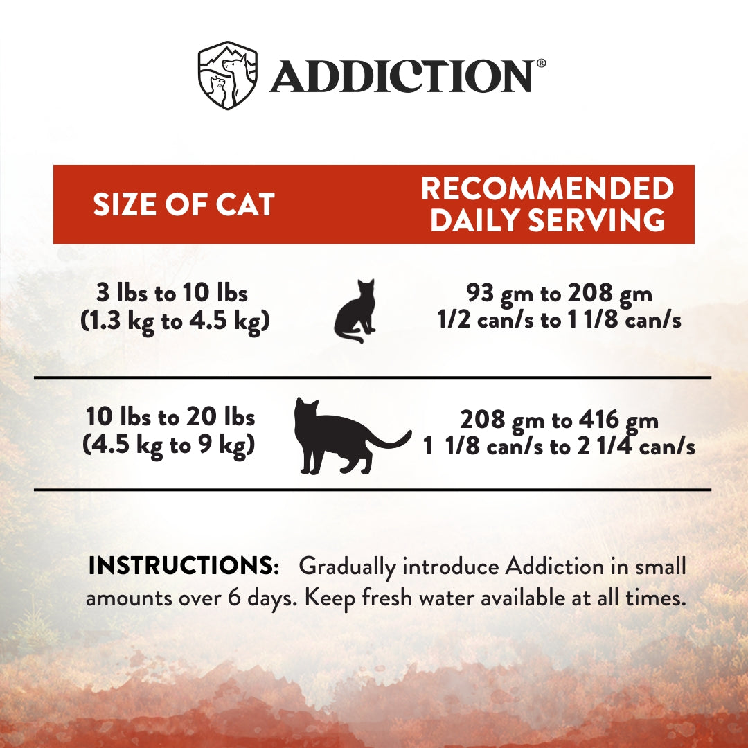 Addiction Wild Islands Forest Meat Venison & Beef Grain-Free Canned Cat Food 185g