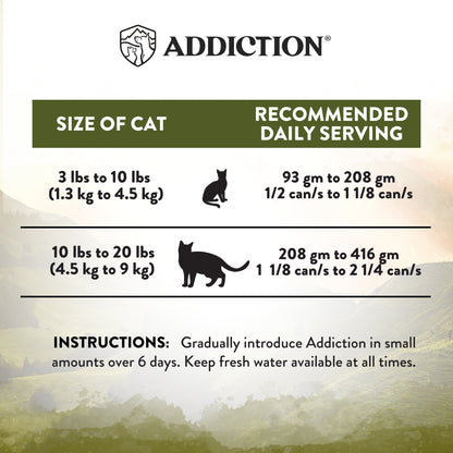 Addiction Wild Islands Highland Meats Lamb & Beef Grain-Free Canned Cat Food 185g