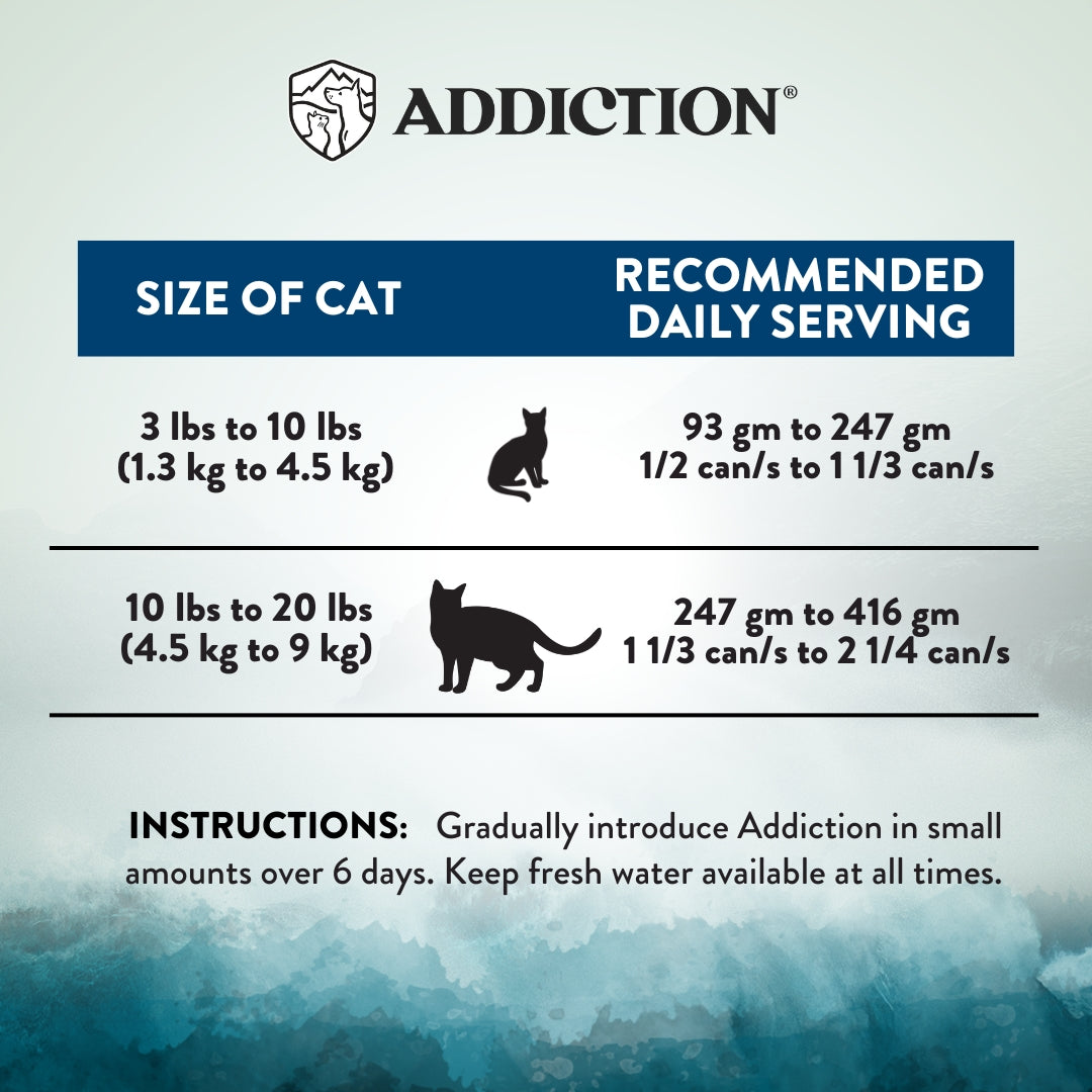 Addiction Wild Islands Pacific Catch Ocean Fish & Salmon Grain-Free Canned Cat Food 185g