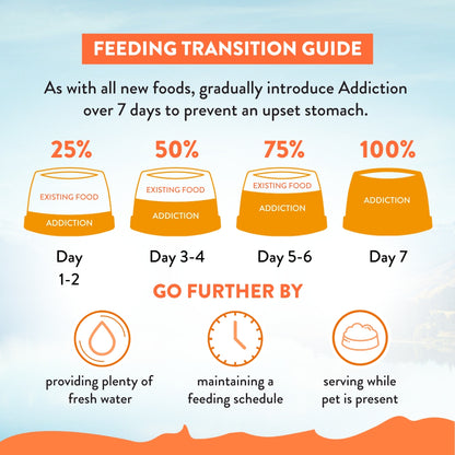 Addiction seven-day food transition guide