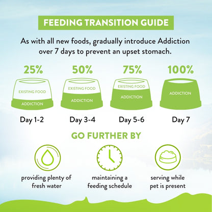 Addiction Viva La Venison Cat, Complete & Balanced, Novel Protein Dry Cat Food
