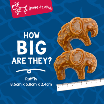 Yours Droolly Chicken Paste Filled Elephant Shapes 6 Pack