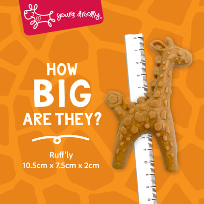 Yours Droolly Chicken Paste Filled Giraffe Shapes 6 Pack