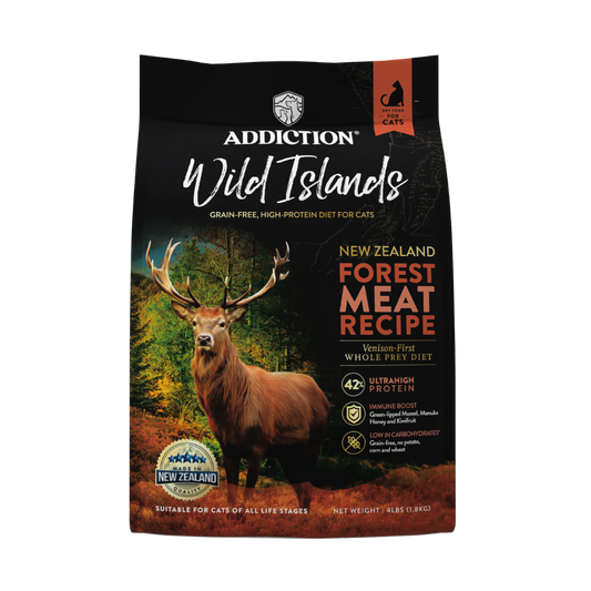 Addiction Wild Islands Forest Meat dry cat food 1.8kg bag