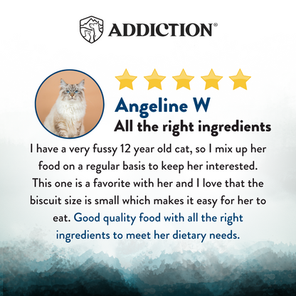 Addiction Wild Islands Pacific Catch Salmon, Mackerel & Hoki High Protein Dry Cat Food
