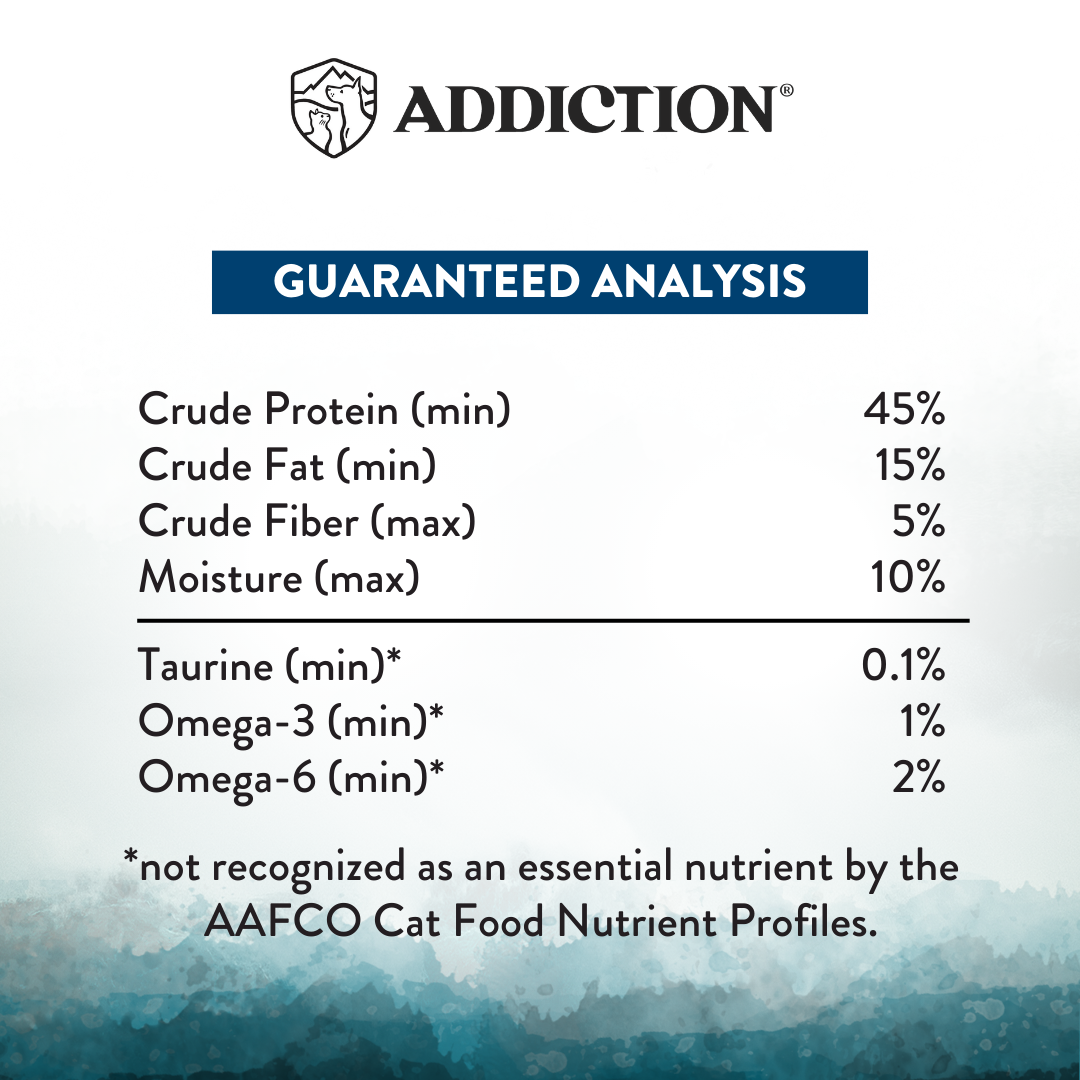 Addiction Wild Islands Pacific Catch Salmon, Mackerel & Hoki High Protein Dry Cat Food