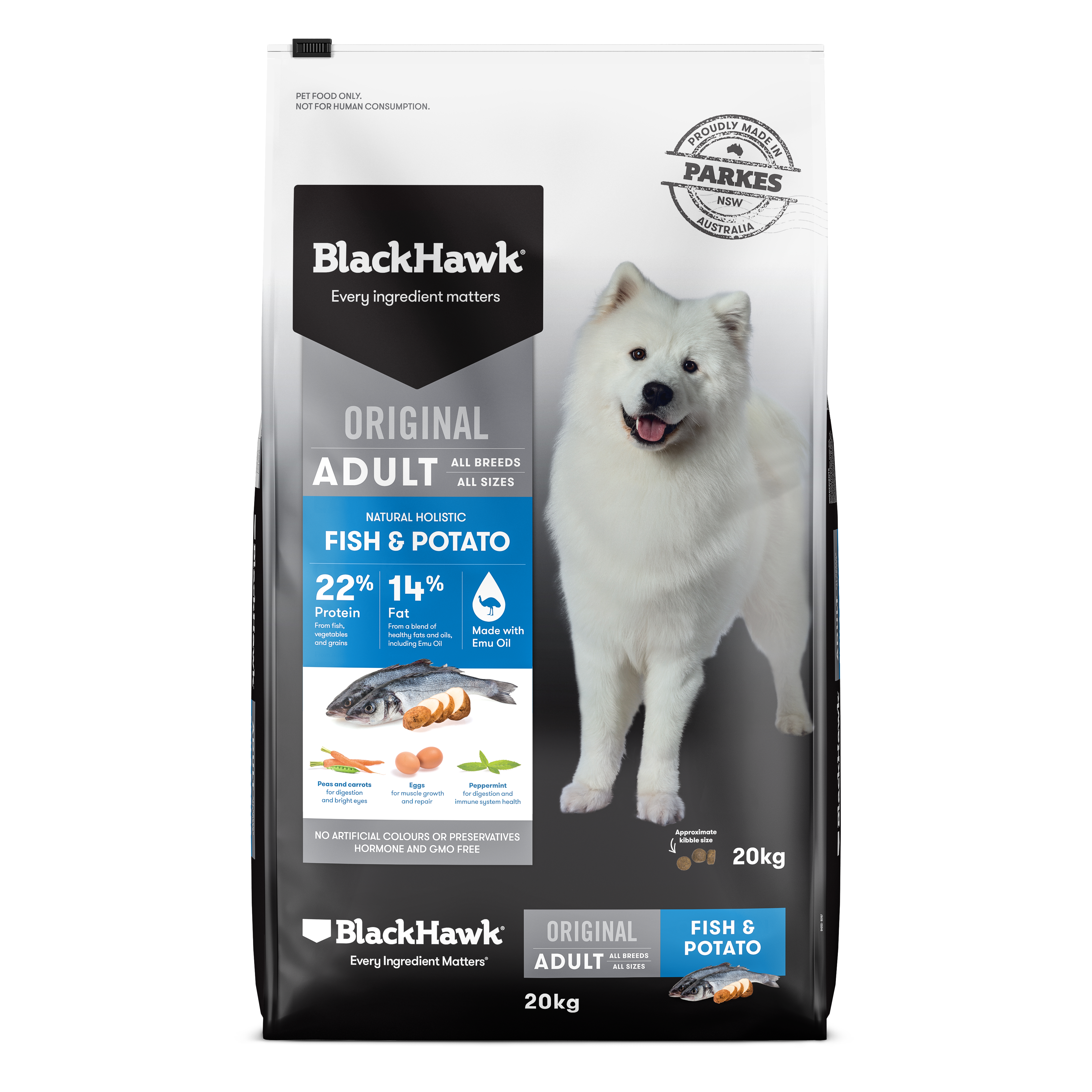 Black Hawk Adult Fish & Potato
