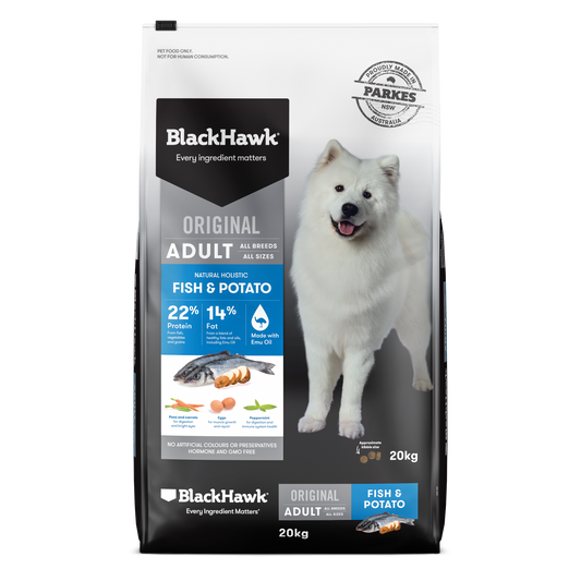 Black Hawk Adult Fish & Potato