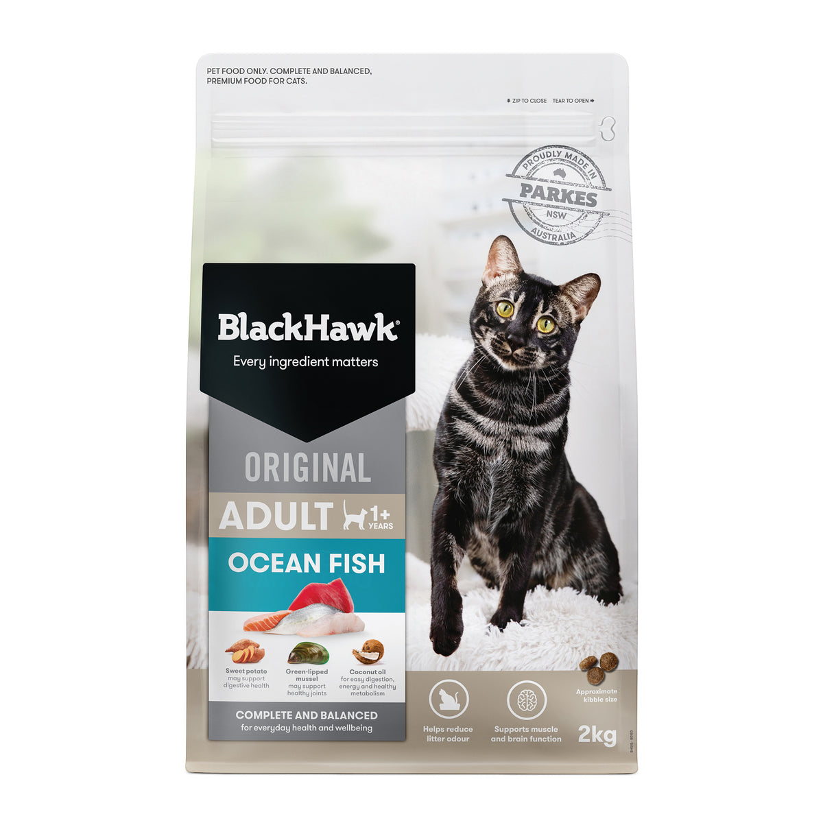 Black Hawk Original Cat Ocean Fish