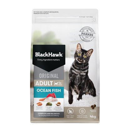 Black Hawk Original Cat Ocean Fish