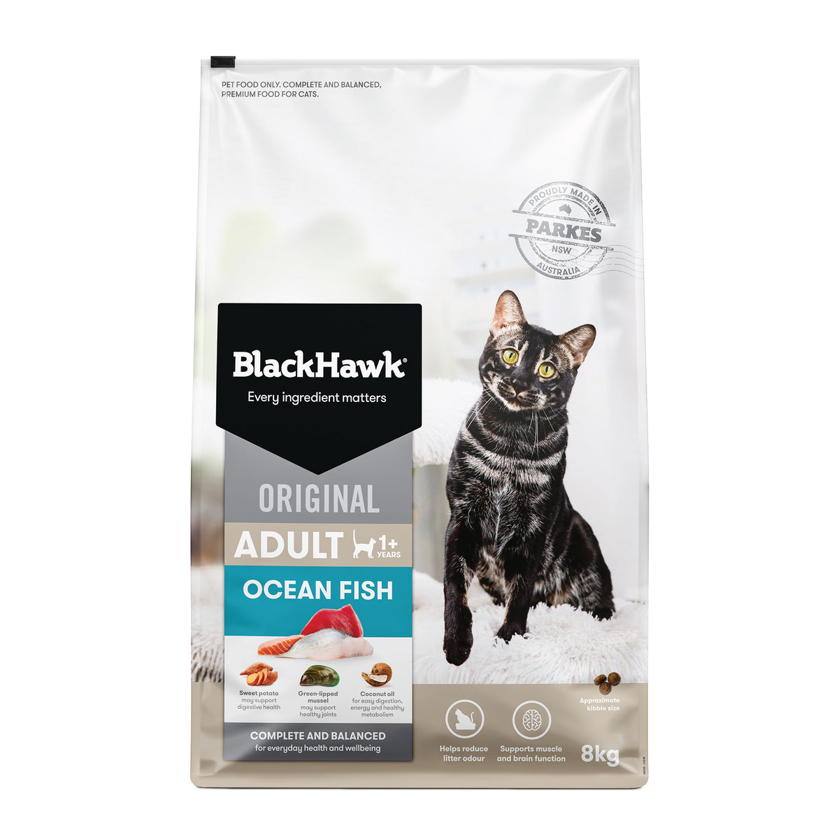 Black Hawk Original Cat Ocean Fish