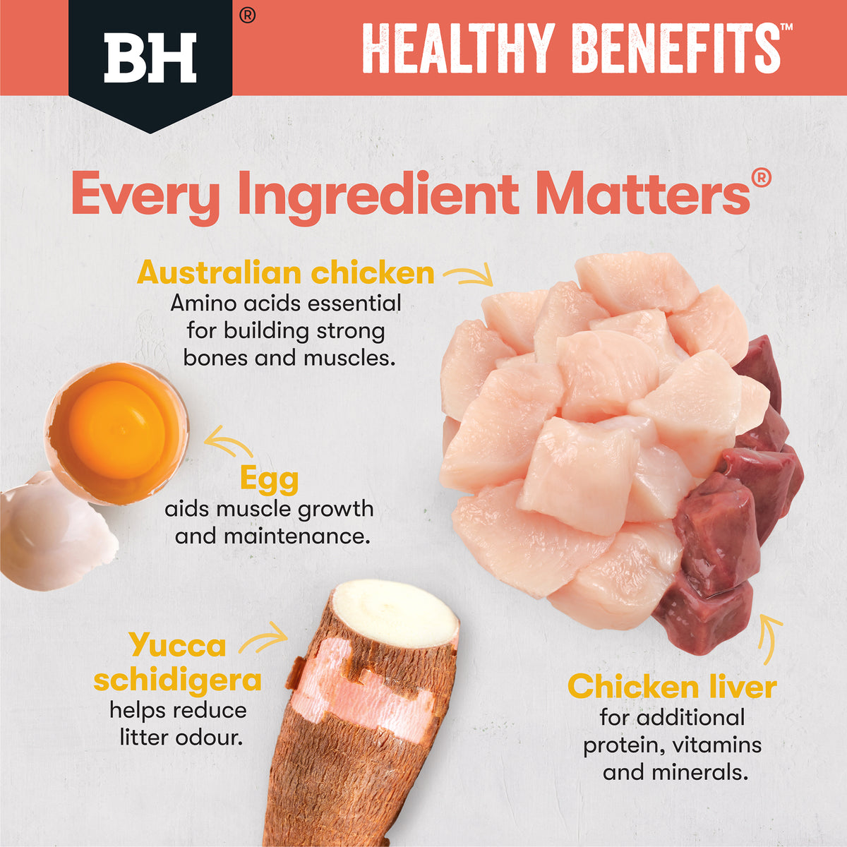 Indoor Chicken ingredient highlights