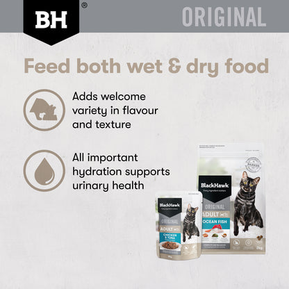 Wet and dry food adds variety and hydration