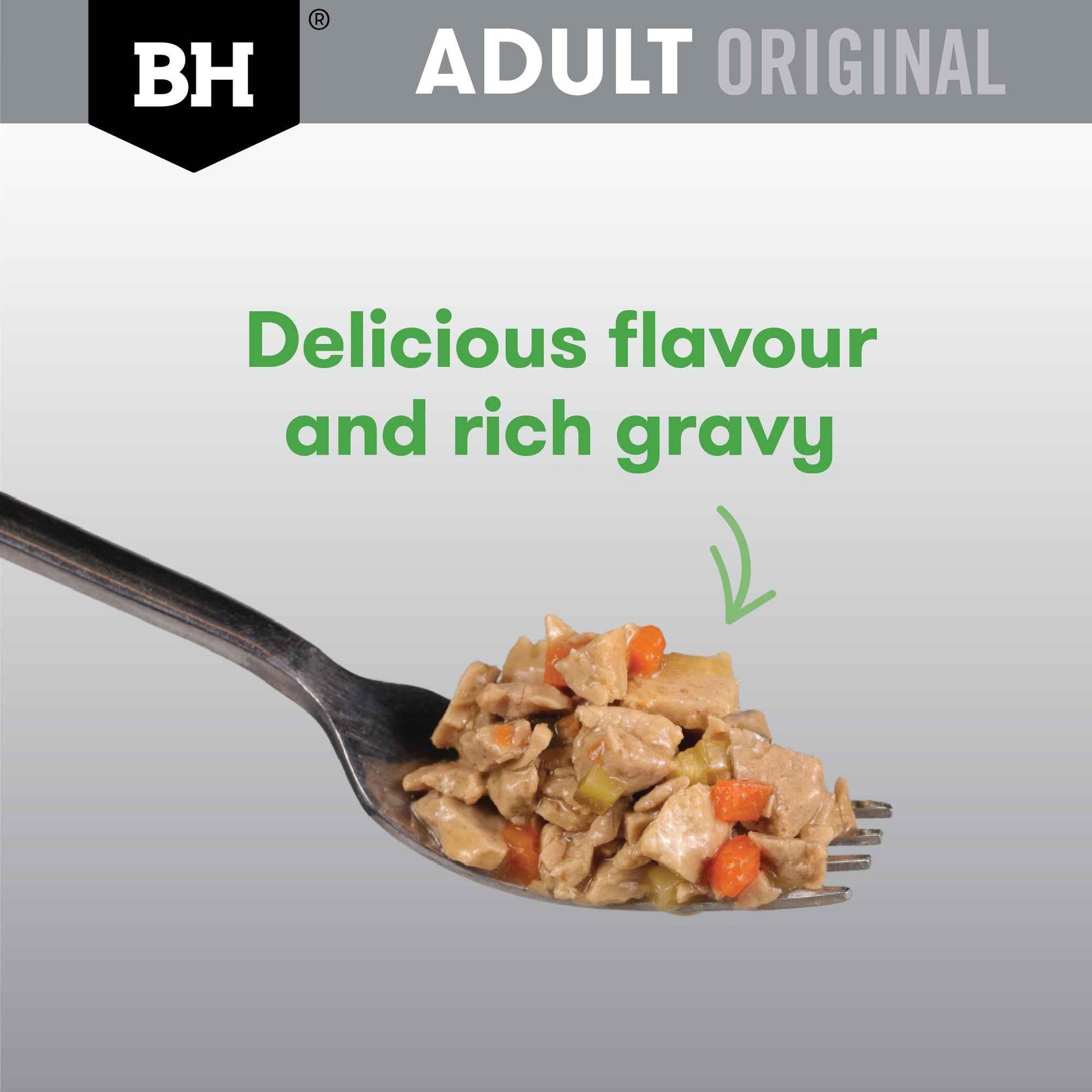 Black Hawk Original Adult Chicken & Vegetables in Broth 85g