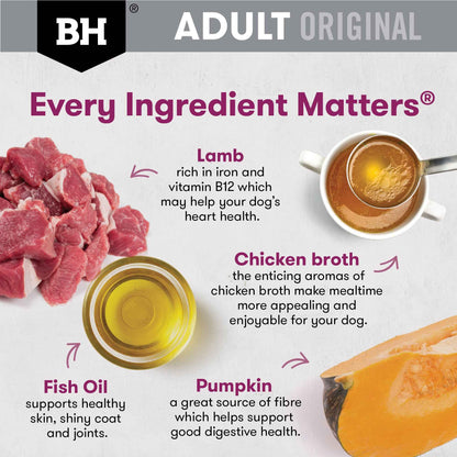 Black Hawk Original Adult Lamb & Vegetables in Broth 140g