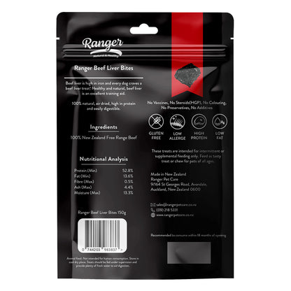 Ranger Beef Liver Bites 150g