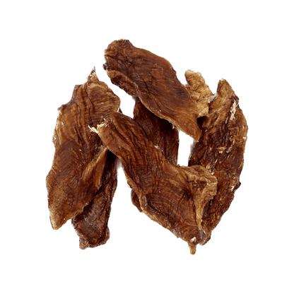 Ranger Free Range Chicken Filets 150g, dried chicken breast treats, healthy dog training snacks, low fat, high protein