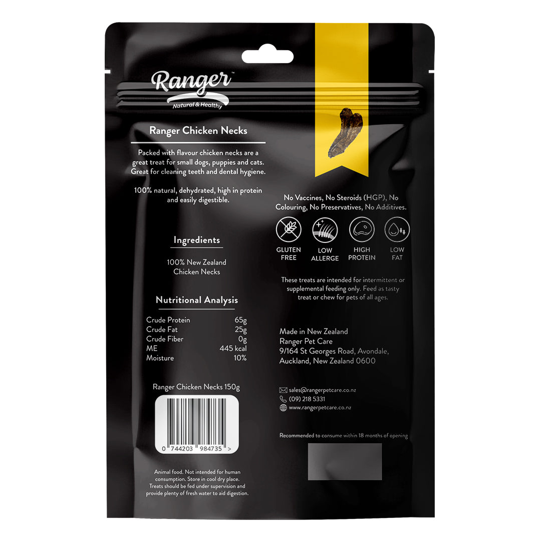 Ranger Chicken Necks 150g