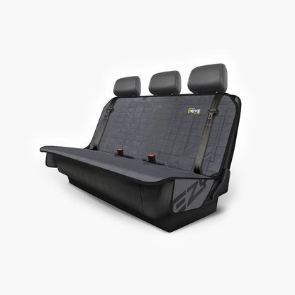 EzyDog DRIVE Car Seat Cover fitted across a rear bench seat