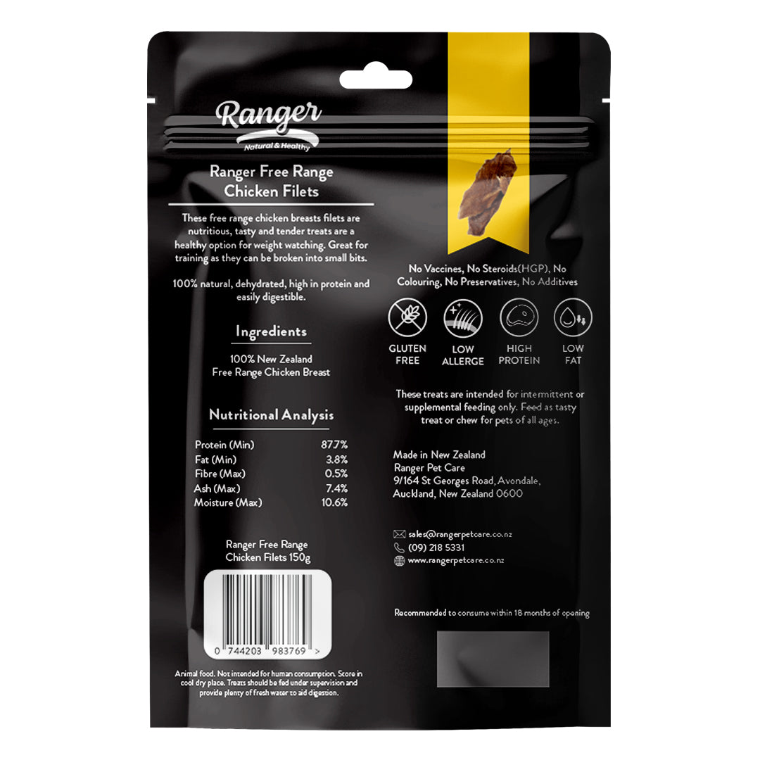 Ranger Free Range Chicken Filets 150g
