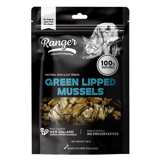 Ranger Green Lipped Mussels 150g