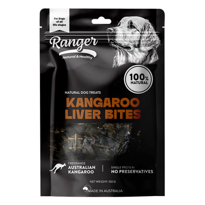 Ranger Kangaroo Liver Bites 150g