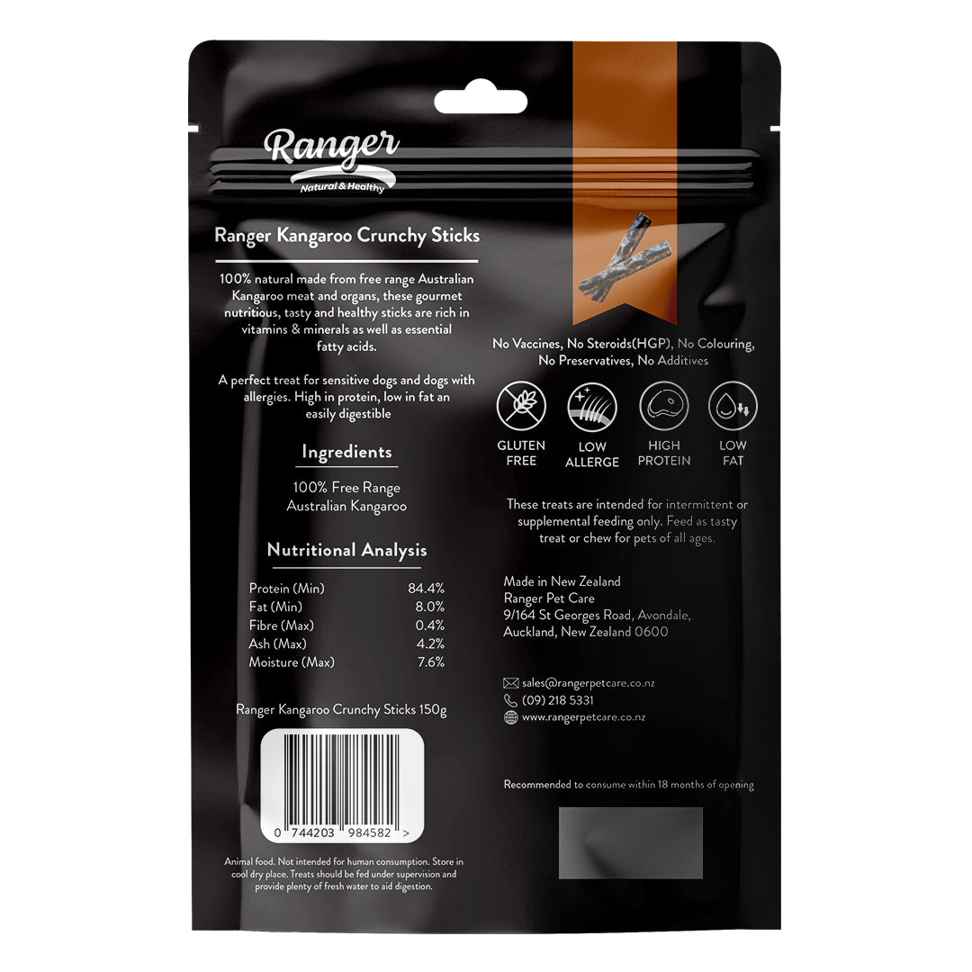 Ranger Kangaroo Crunchy Sticks